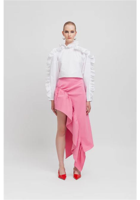Crop top con ruches WEILI ZHENG |  | LT03W176